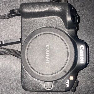 Canon EOS Black Camera Body with Strap like new